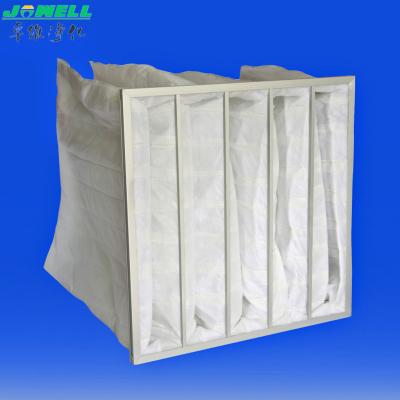 China Low Resistance Pocket Air Filter With Customizing Size for sale