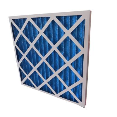 China Industry Pre Synthetic Fiber Panel Filter Hepa G3/ G4 For HVAC Systems for sale