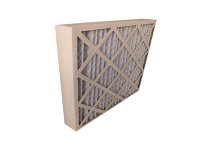 China 24x24x2 Inch Pleated Panel G4 Air Filters / Cardboard Air Conditioning Filters for sale