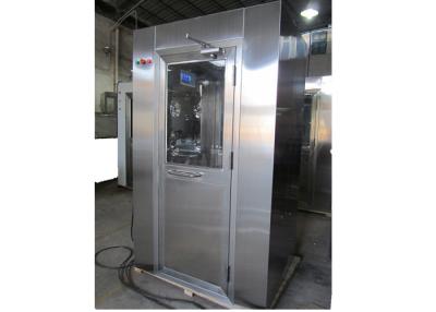 China Two Person High speed Cleanroom Air Shower / Chamber For Beverage Industry / Animal Lab for sale