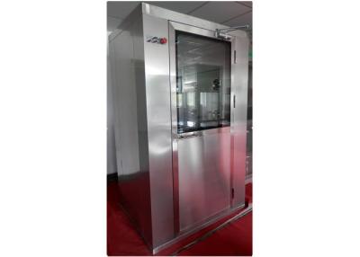 China Pharmacy / Lab Anti Static Stainless Steel Air Shower For Two Persons for sale