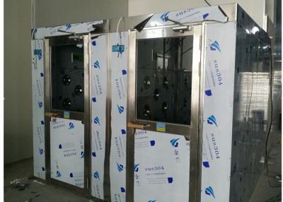 China PLC Control System HEPA Filtered Stainless Steel Air Shower Room For Paint Plant Quality Control for sale