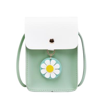 China Fanshion New Fashion Cute Little Daisy Color Mobile Phone Coin Purse A0036 Single Shoulder Messenger Bag 5 for sale