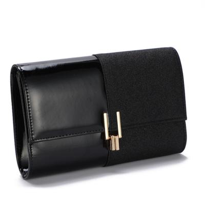 China New Women Daily Life Leather Shoulder Bags Patchwork Evening Clutches Grab Handbags Wallets Latch Dinner Purse Y0148 for sale