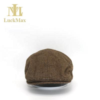 China Unisex Custom Logo Ivy Beret Newsboy Caps ODM Manufacturer Character Hats Men Plain Premium High Quality Cotton Custom Made Wholesale Winter for sale