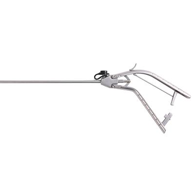 China Laparoscopic Abdominal Surgery Needle Holder For Instrument Surgery Gun Shaped Needle Holder With 5*330 mm for sale