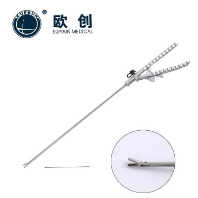 China Laparoscopic Abdominal Surgery Instrument 12 Inch Carbide O Needle Holder Tip for sale