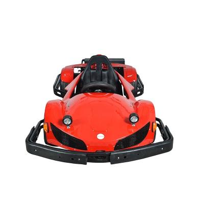 China Radio Control Toy Lithium Battery Powered Track Karting Race Go Buggy Electric Mini Cart Go Kart For Kids for sale