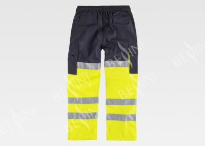 China Pantalones/pantalones para hombre del trabajo de la seguridad de la fuerza de la naranja de los trabajadores hola y de la moda en venta