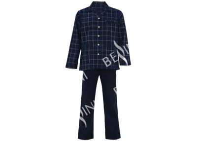 중국 Flannel에 의하여 인쇄되는 Mens 호화스러운 Sleepwear 반대로 주름 Eco 친절한 S - XXL 크기 판매용