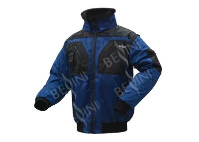 China Capa encapuchada del trabajo de la cinta de la reflexión/Workwear impermeable de los trajes del invierno en venta