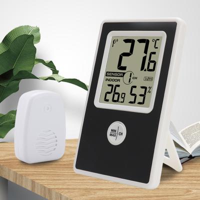 China Wholesale Indoor Wall Mounted Outdoor Wireless Thermometer with Temperature and Humidity for sale