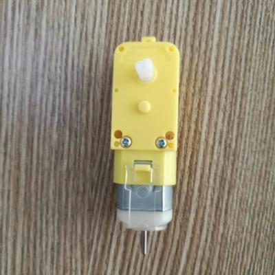 China 3V Small Plastic Gearbox Permanent Magnet 20 - 200rpm Speed For Toy for sale