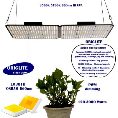 China Seed Starting IR 3500K UV 5700K 660nm 240W Samsung LM301H LED Grow Light Board For Grow Tent for sale