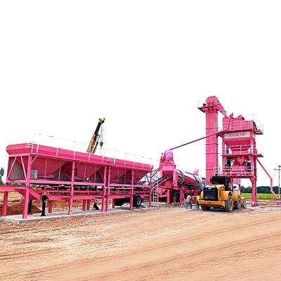 China Colorful Mobile Plant 100TPH Asphalt Mixing Plant Price for sale