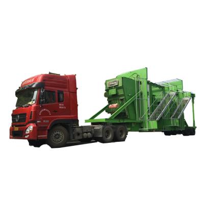 China ZAP-M100 Plant Automatic Operation And Easily Transported Mobile Asphalt Mixing Plant Price for sale