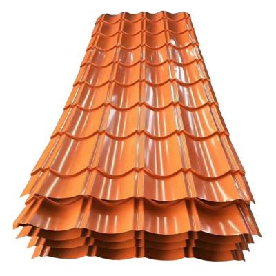 China Construction Roofing PPGI ASTM Dx51d Steel Sheet Color Coated Galvanized Steel Sheet Metal Roof Sheet for sale