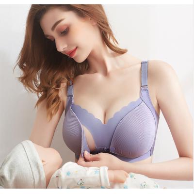 China Women Underwear Antibacterial Open Front Maternity Nursing Bra for sale