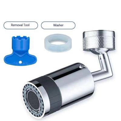 China Wholesale Hot Selling Brass Water Spout Factory Basin Faucet 720 Angle Rotating Joints Shower Head Bathroom Faucet Accessories zu verkaufen