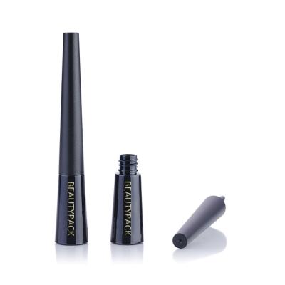 China Hot Selling Cosmetic Classic Style Matte Black Empty Liquid Eyeliner Plastic Packaging for sale