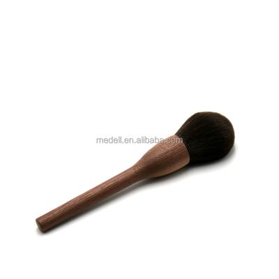 China Wood Cosmetic Large Synthetic Powder Brush Hair Contour Brush Simple Makeup Brush for sale