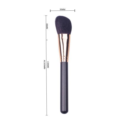 China Angular Blush Blender For Basic Private Label Pincel Maquiagem Brochas De Maquillaje Profesional Natural Goat Hair Makeup Brushes for sale