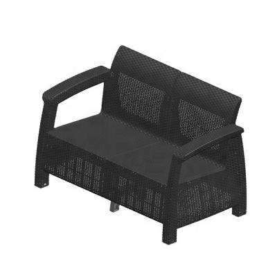 China Outdoor Plastic Professional Plastic Rattan Furniture Mold Chair Mold Rattan Soffa for sale