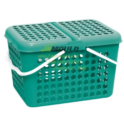 China Plastic Injection Picnic Basket With Lid Mold for sale