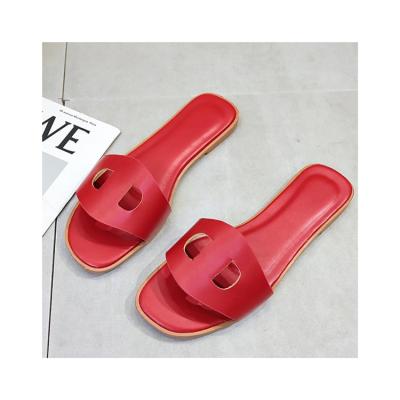 China Factory Sale Fashion Madame Luxury Slippers Beach Summer Convenient Ladies Slippers Anti-slippery for sale