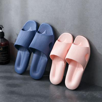 China Fashion Trend Factory Direct Selling Different Colors EVA Material Open Toe Bedroom Women's Soft Slippers for sale