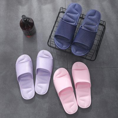 China Fashion tend toe most popular non-slip pvc home slippers lightweight material open bathroom slippers for sale