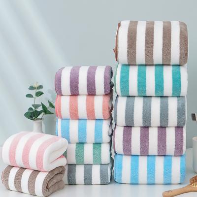 China Viable Wholesale Microfiber Bath Towel Set Bath Towel Sets For Bathroom Teenager Kids Adult Bath Towels Set for sale