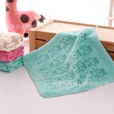 China Wholesale High Quality Cheap QUICK DRY Baby Towel Baby Saliva Towel Bath Animal Mouth Microfiber Face Bath for sale