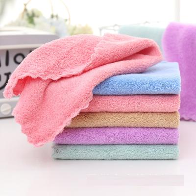 China Viable Thick Restaurant Dish Cloth Bowl Wash Towel Kitchen Cleaning Cleaning Cloth for sale