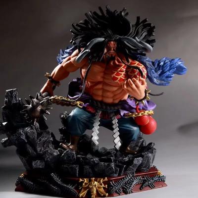 China Japanese Four Emperors GK Battle Kaido One Piece Anime Action Numbers Cartoon Collection Toy PVC Model Figurine for sale