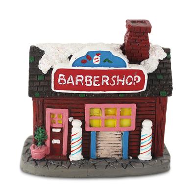 China Hand Made Resin Christmas Model Village Christmas for sale