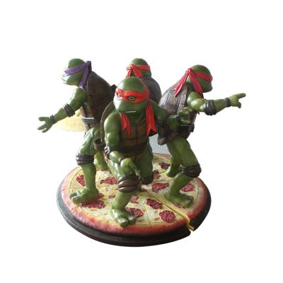 China Europe Custom Design Resin Mutant Teenage Ninja Turtle 3d Figurine For Home Decoration for sale