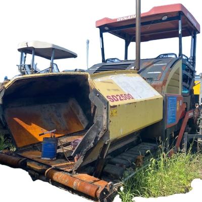 China Construction worksÂ   used danapac paver sd2500cs road concrete machinery Asphalt Pavers for sale for sale