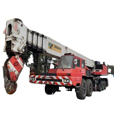 China Original TRUCK CRANE 2012 model used 100 ton tadano crane 100ton tadano tg1000e mobile crane at low price for sale