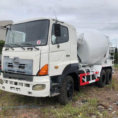 China Construction worksÂ   6X4 Japan Used Hino 700 Truck 10 Wheel Concrete Mixer Truck for sale