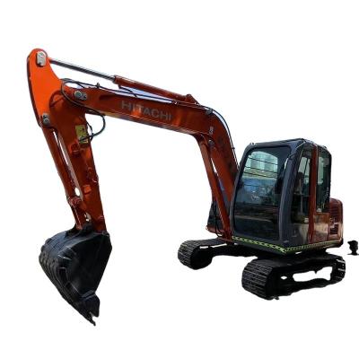 China used hitachi zx50 zx60 zx70 zx75 crawler digger with rubber shoes / cheap crawler zx60 excavator 0.3cbm for sale