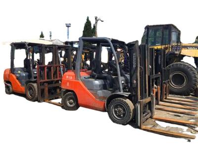 China Construction worksÂ   3Ton 8fd30 diesel Toyota used forklift 62-8FDN30 for sale