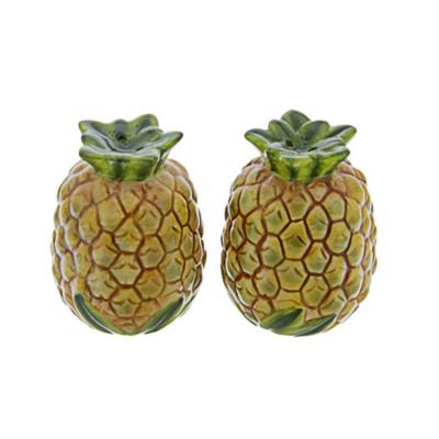 China Wholesale Custom Fruit Decorative Ceramic Salt And Pepper Shakers Viable for sale