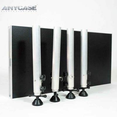 China Hot CE Certificated Aluminum Alloy Aluminum Lightweight Stage Chorus 6082-T6 Aluminum Stage For Rental for sale