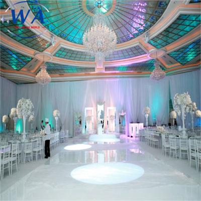 China High Gloss White Wood Wedding Flooring Plywood Flooring Hot Selling For Sale for sale