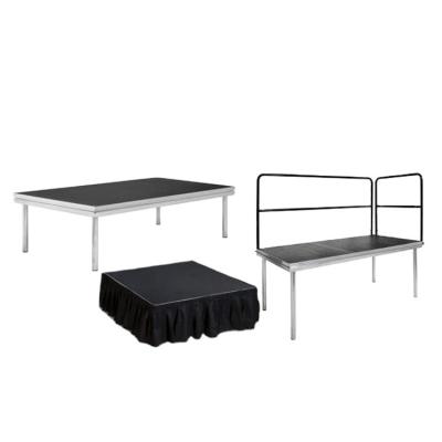 China Portable And Adjustable Stage Mat 1.22x1.22m Stage Deck Events Aluminum Truss Good Prices for sale