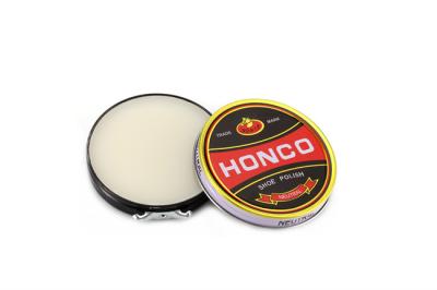 China Polvo neutro Brillo instantáneo 40g 50ml Polvo de cera para zapatos Polvillador para zapatos como un profesional con embalaje de lata en venta