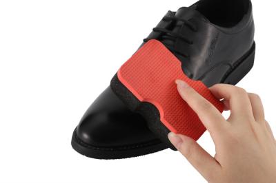 China Shoe Shine Sponge One Side EVA Foam One Side Sponge Composite Material Instant Polish Tailor-Made Packaging for sale