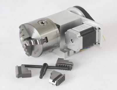 China Centering Throw 3 Jaw Spindle 4th Shaft CNC Kit 5M-3-100A for sale