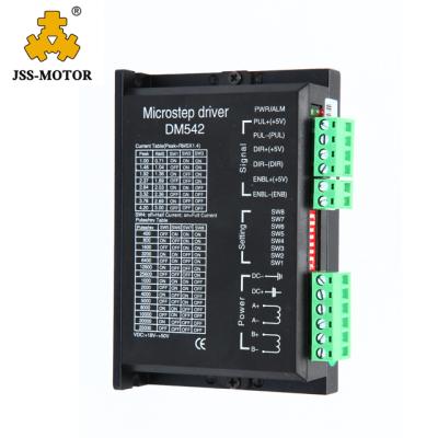 China Micro DM542 low noise 2 phase stepper motor driver for nema23 and 34 stepper motor for sale